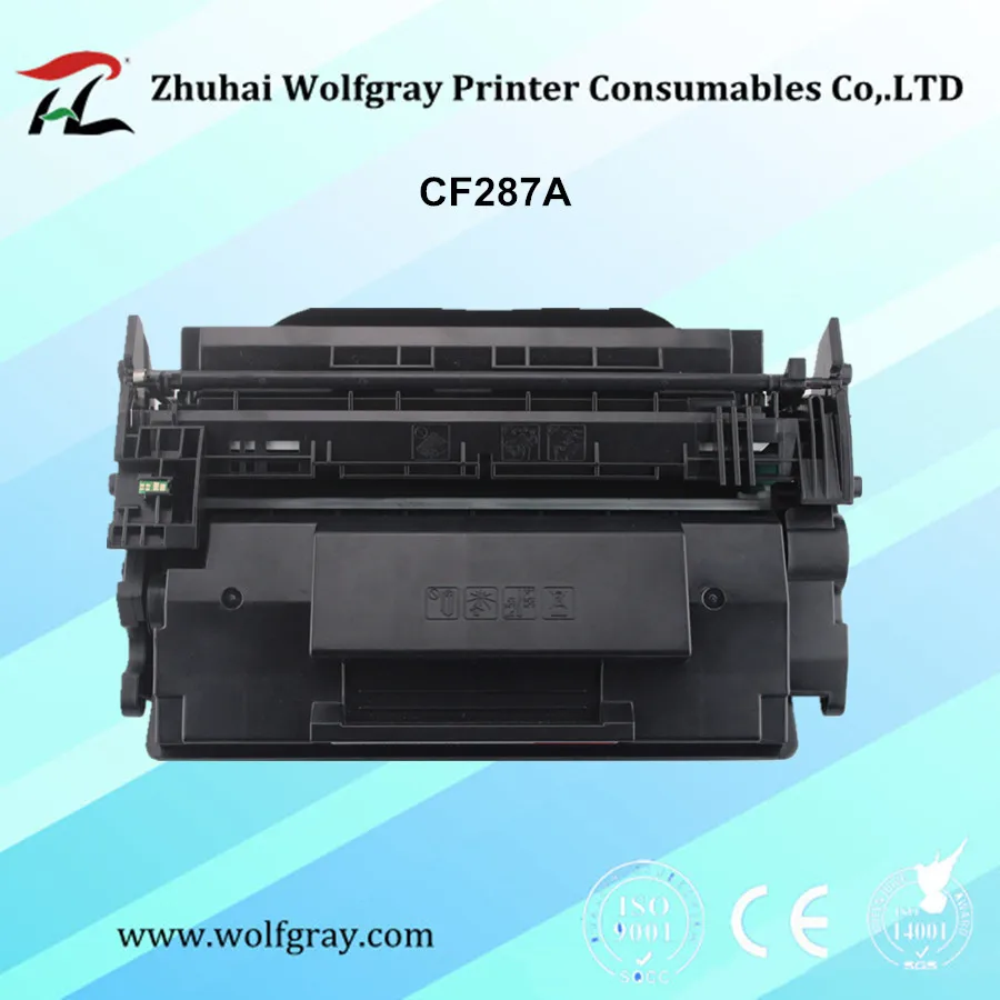 Compatible toner cartridge for HP CF287A 287A for printer LaserJet ...