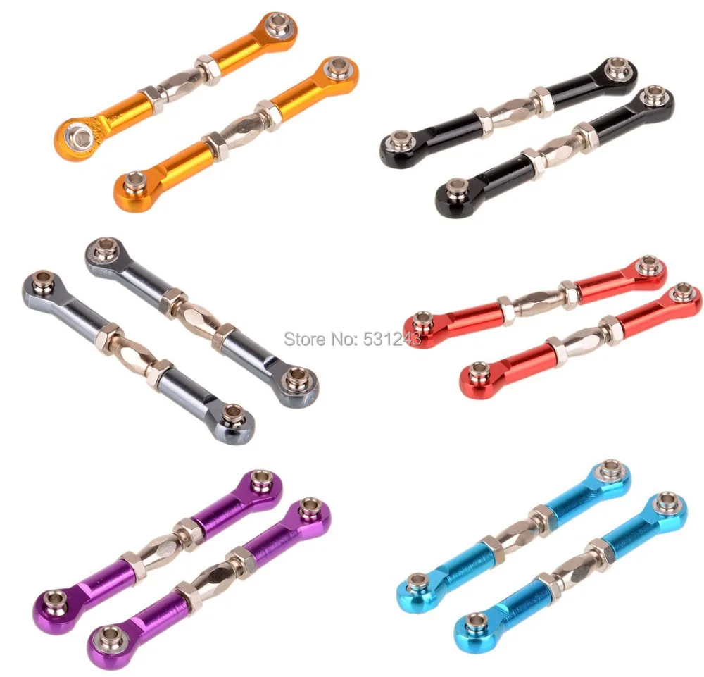 

HSP 06048 Upgrade Parts 106017 / 166017 For 1/10 RC Car Front / Rear Servo Link Steering REDCAT HIMOTO Racing