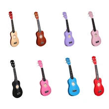 2019 New 21 Soprano Ukulele Basswood Nylon 4 Strings Guitarra Acoustic Bass Guitar Musical Stringed Instrument for Beginners 12 colors 21 soprano ukulele basswood nylon 4 strings guitarra acoustic bass guitar musical stringed instrument for beginners