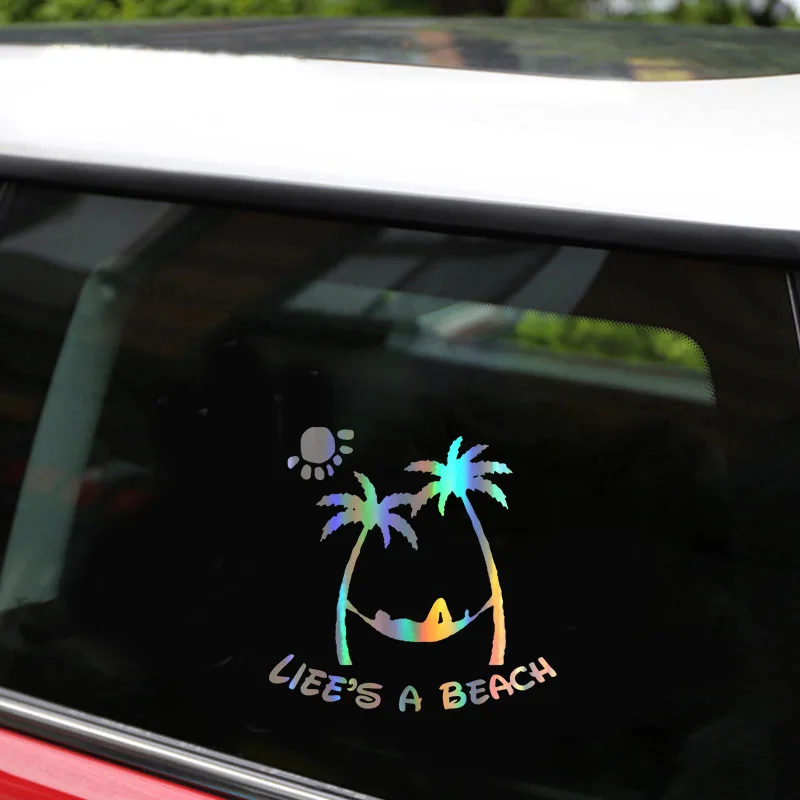 Rylyхорос Liee's A Beach Car Styling для автомобильных аксессуаров окна стены всего тела
