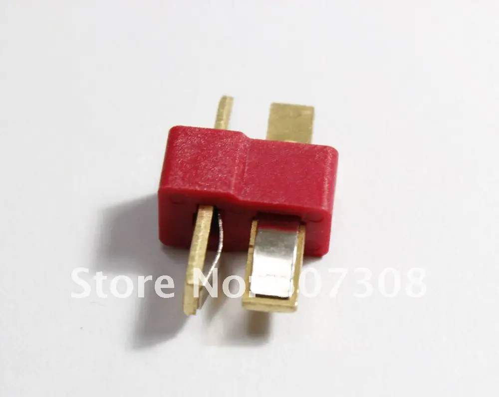 

FREE DHL/FEDEX T Connector Golden Red Deans T Plug For RC ESC Battery Helicopter Airplane Car Boat MALE+FEMALE