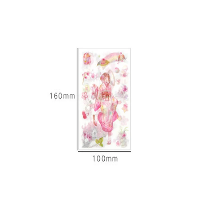 Pacotes Lote Doce Meninas Diário Adesivo Kawaii Papelaria Faça Você Mesmo Scrapbooking Álbum Adesivos Etiqueta Decorativa Atacado 12 - 11 Cheap Adesivos