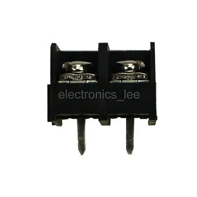 

50pcs HB9500- 2 Pin / way 9.5mm Pitch Screw Terminal Block Connector Black