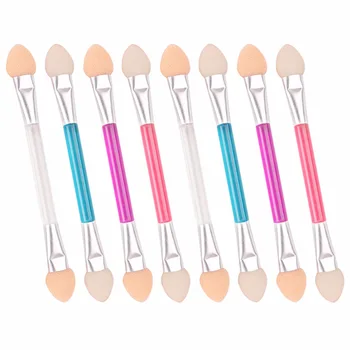 

Disposable Eye Shadow Lip Eyebrow Eyeliner Applicator Sponge Brushes Cosmetic Tool Double-side Eyeshadow Applicators