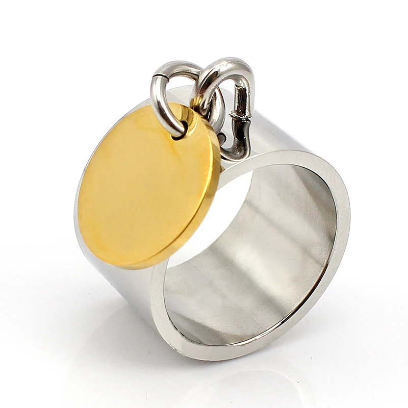 Fashion Silver Rings anillos Stainless Steel Big Party Charm Rings for Women FeMale boy High Quality Large Stock Wholesale