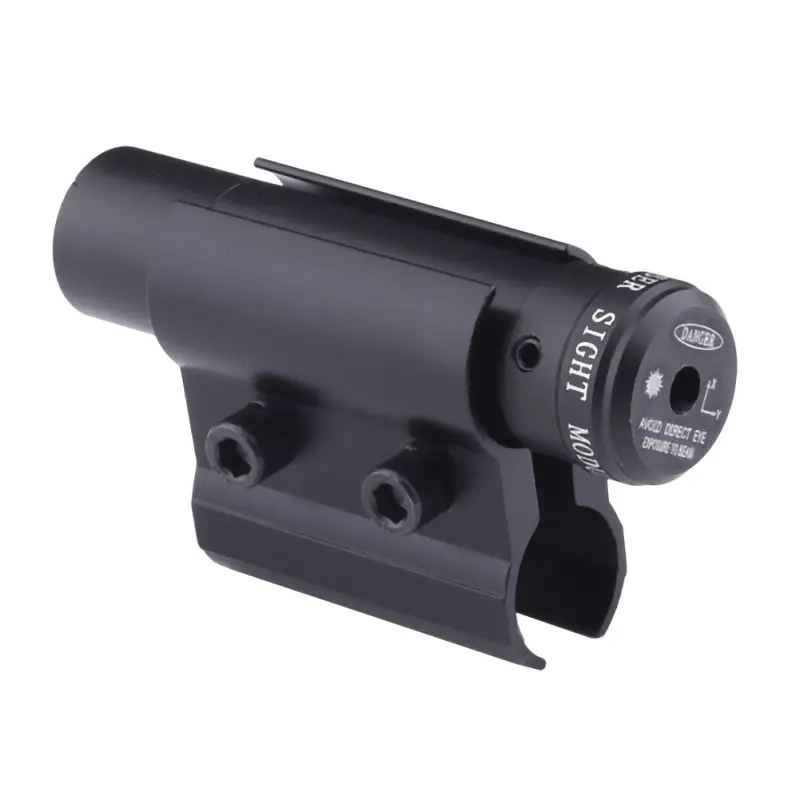 Outdoor Tactical Red Dot Laser Sight Scope With Mount for Pistol