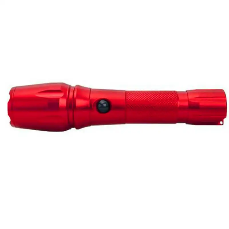  PROBE SHINY X800 XML T6 Zoomable Focus powerful LED Flashlight Torch 5 Mode Light Lamp 18650AAA battery&Charger #3S27 (5)