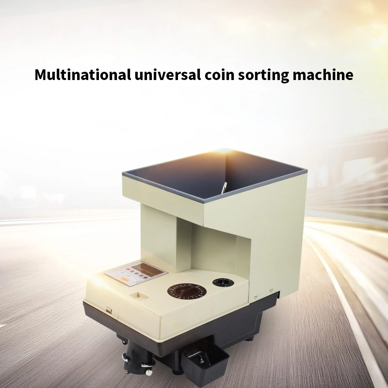 YT-618 Electronic Automatic Coin Sorter money Counter 110v/220v Coin Counting machine Counting range 1-999 pieces