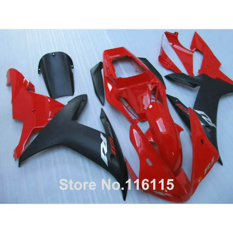 Высококачественный комплект обтекателей из АБС пластика для YAMAHA R1 2002 2003 матовые