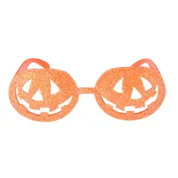 Маскарад милые очки рамки косплэй реквизит дурацкие Новинка очки лампа в виде тыквы на Хэллоуин забаввечерние вечеринка Декор летучая