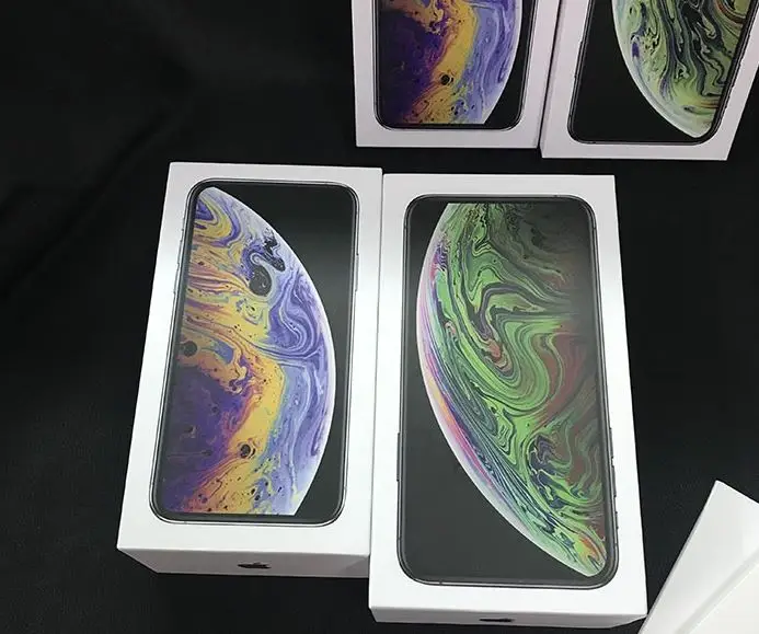 

10pcs For iPhone XS MAX XR US EU Version Empty Phone Package Packing Box Case Without Accessories retail box print IMEi number