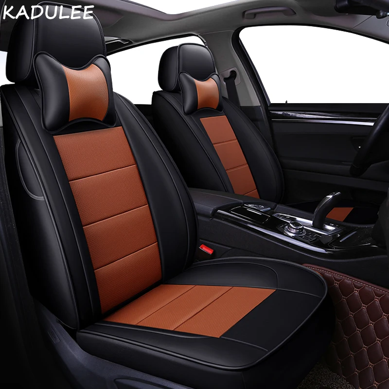  KADULEE Custom Leather car seat covers set For LandRover all models Range Rover Freelander discover
