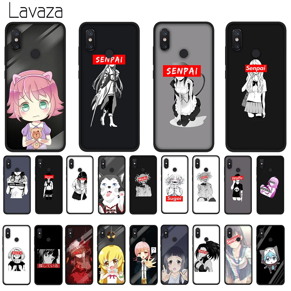 Мягкий чехол Lavaza Sugoi Senpai Anime Waifu для Huawei Y7 Prime Y9 Y6 2018 Nova 3 3i Honor 7A 8X 8C 8 9 10 Lite TPU |