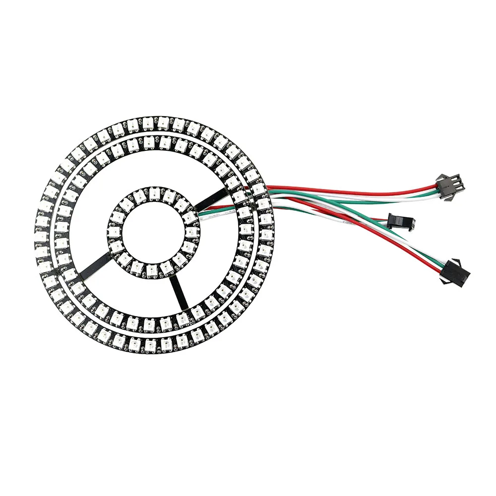 5 в постоянного тока WS2812B светодиодная модульная лента 5050 SMD RGB индивидуальное