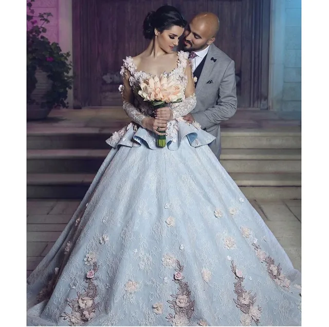 Flower Wedding Dress