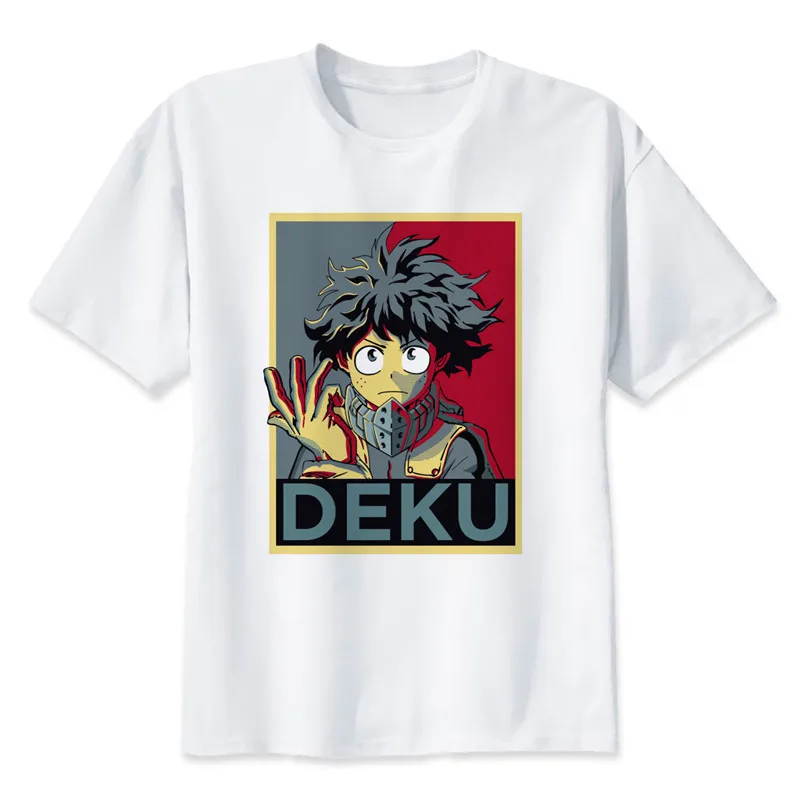 2019 Mens Hip Hop Rock Hipster T Shirt Casual Tshirts Top Tees dodge My Hero Academia Boku No | Мужская одежда
