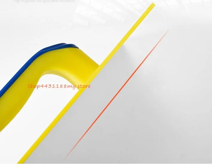 295*105*4mm Tempered plastic plaster trowel construction concrete spatula tool for Diatom mud/ fiber cement /caulk coating