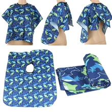 Профессиональная парикмахерская мантия фартук для стрижки волос для детей и взрослых Водонепроницаемая накидка для укладки волос накидка для стрижки волос