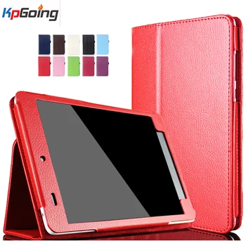 

For Xiaomi Mi Pad 1 Case Leather Solid Business Case for Xiao MiPad 1 Stand Case Cover Litchi Leather Full Body Protection Case