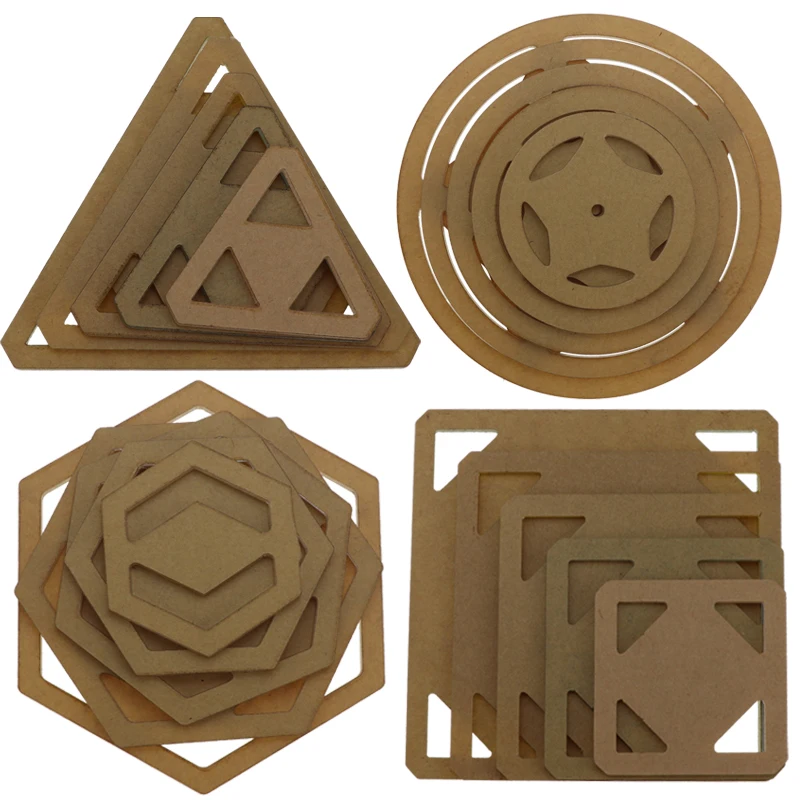 

Manual Patchwork Tool Model Geometry Hexagon Patchwork Template ruler
