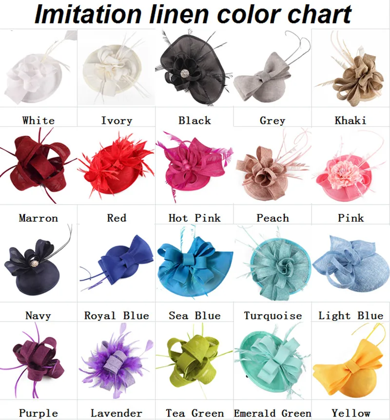 IMITATION LINEN COLOR CHART_