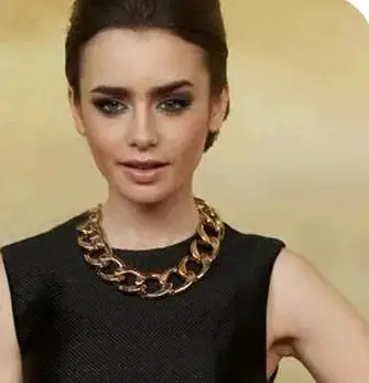 

OMH wholesale Golden Silver Europe and America Fashion Jewelry Punk Thick Short Alloy Link Chains Men Women Unisex Necklace XL65