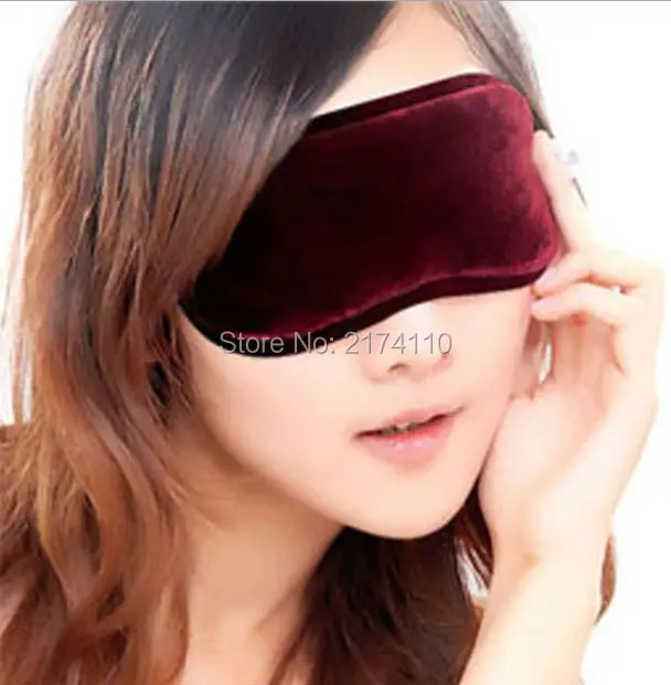 

20pcs/Lot Wholesale Price Nano Tourmaline Sleeping Well Eye Blindfold Mask Health Eyeshade 16pcs Magnets