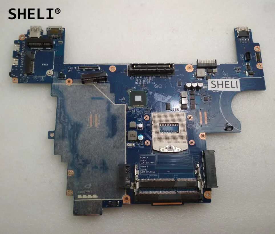 

SHELI For Dell E6440 Motherboard LA-9933P Integrated CN-085M2V 085M2V 85M2V
