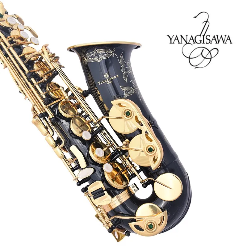 Brand New Factory Yanagisawa Alto Saxophone A 991 Black Nickel Gold