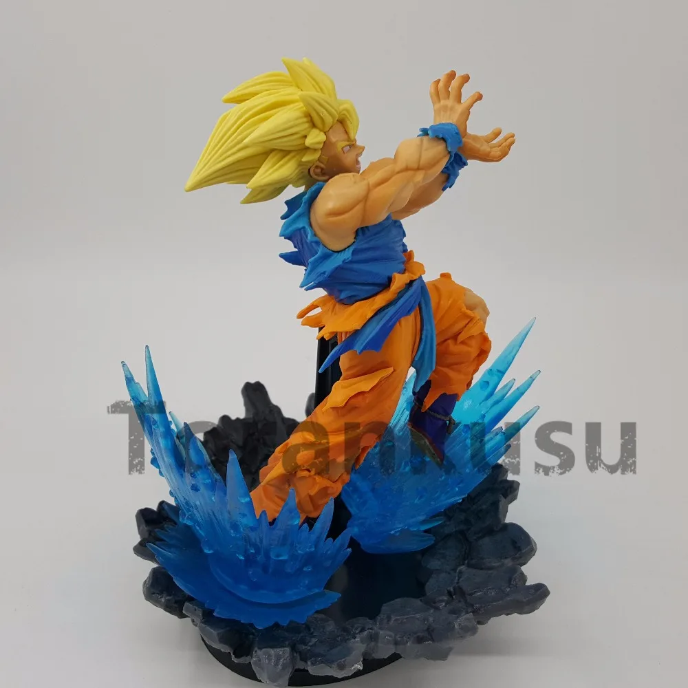 Dragon Ball Z Action Figures Son Goku  Power Base PVC 180mm Super Saiyan Anime Dragon Ball Super Goku figure  Model Toy DBZ