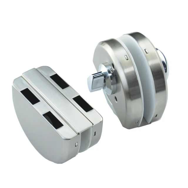 Atomic Glass Door Lock Toughened Atomic Glass Door Lock Toughened Double Semicircle Sliding Can Not For 10 12mm