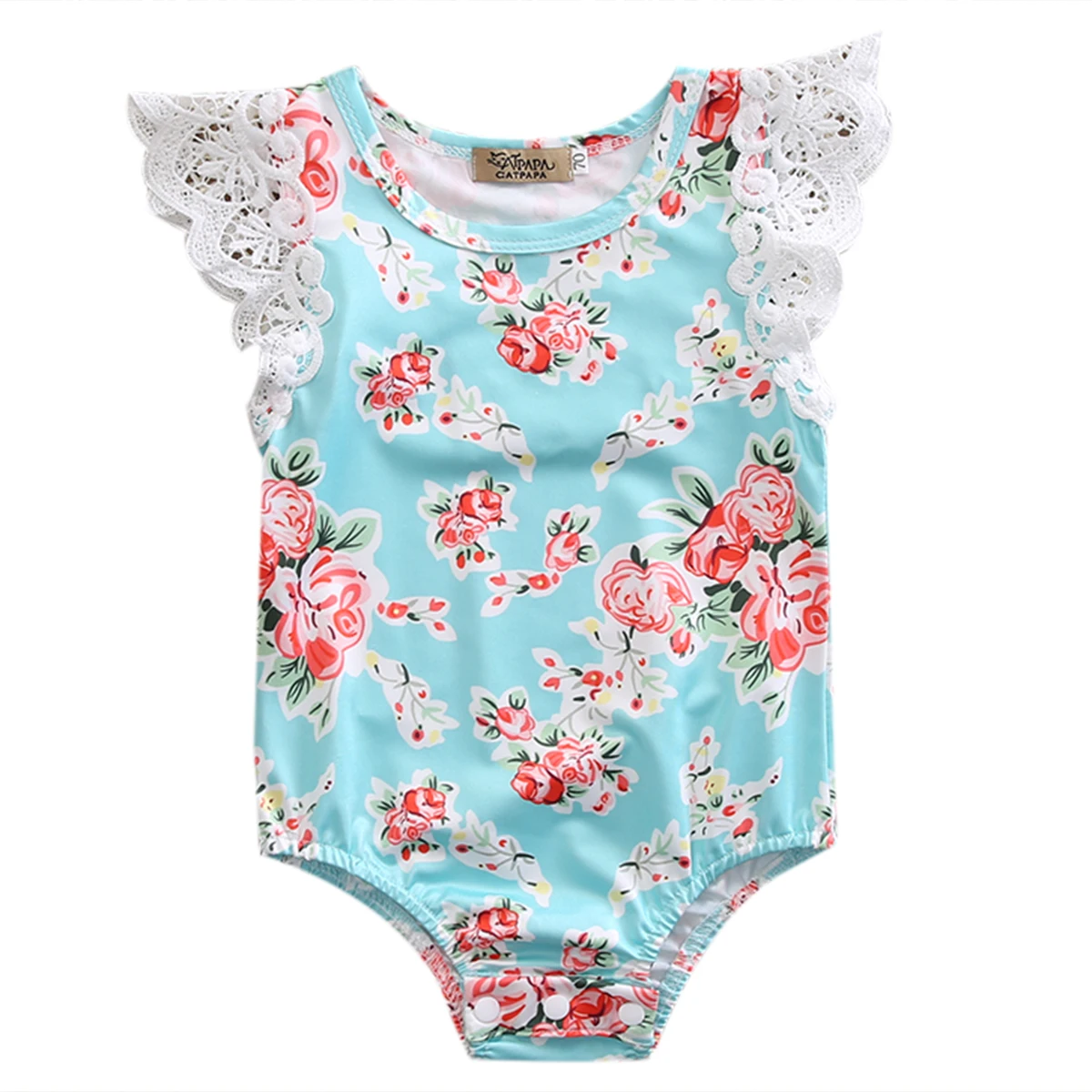 Newborn Baby Girl Clothes Floral Infant for girl cotton Summer cute Girl Bodysuit Sunsuit Little Girl Clothes