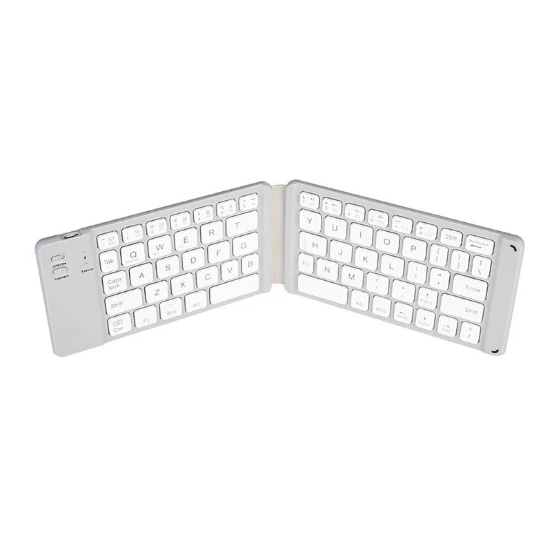 

Ingelon A20 Portable Leather Folding Mini Keyboard Bluetooth Foldable Wireless Keypad for iphone android phone Tablet ipad PC