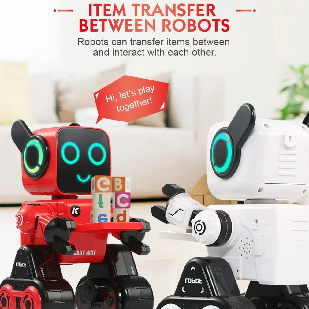 

JJR/C R4 Robot 2.4G Money Management Sound Interaction Gesture Sensor Control Robot Birthday/Christmas Gift Robots