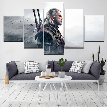 

game 5 Piece HD Wallpapers Art Canvas Print modern Poster Modular art painting Home Decor