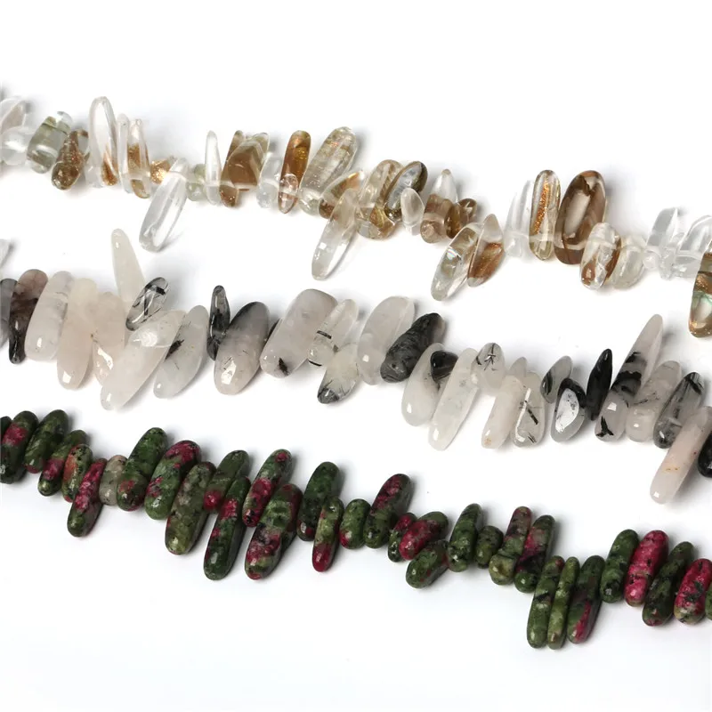 38cm/Str 10-30mm Approx 50pcs Chips Beads Freeform Gravel In Beads Natural Stone Beads For Jewelry Making Bracelet Strand DIY
