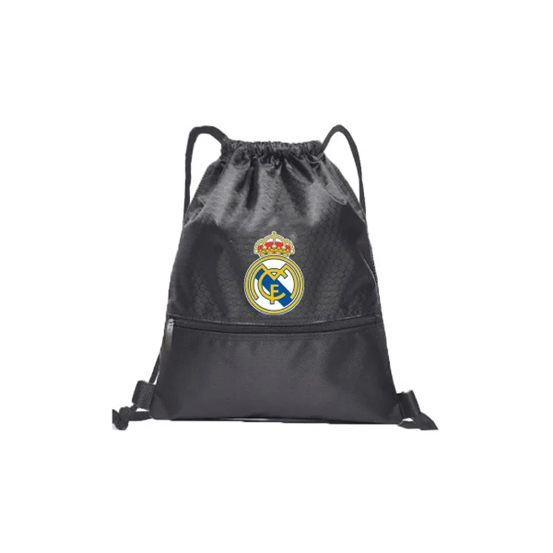 

Real Madrid Drawstring Soccer Bag Football Clubs Swerve Gym Bag Backpack Sport Bag Advanced Materials Waterproof and Durable