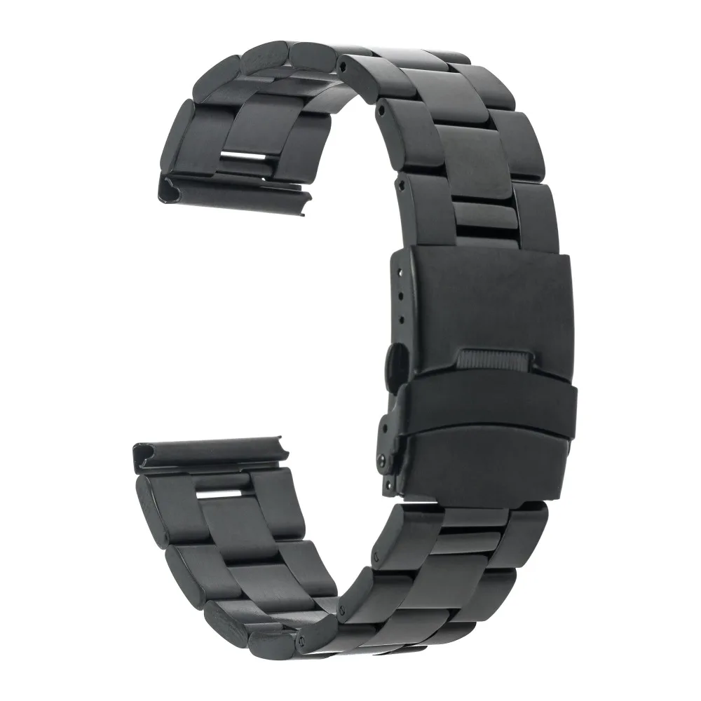Ремешок для часов из нержавеющей стали браслет Pebble Time / Steel с безопасной пряжкой