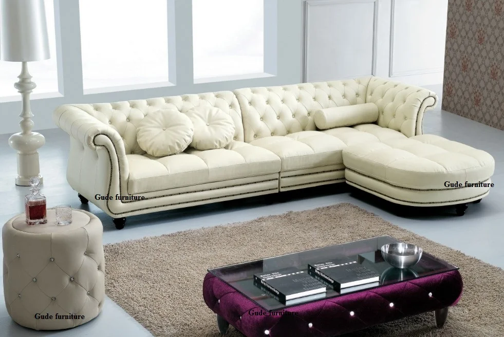Us 590 0 New Fashion Genuine Leather Sofa For Living Room European Style And Good Ing In Sofas From Furniture On Aliexpress