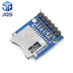2 шт. плата запоминающего устройства Micro SD Плата расширения мини Micro SD TF карта памяти Щит Модуль с булавками для Arduino рулейный модуль