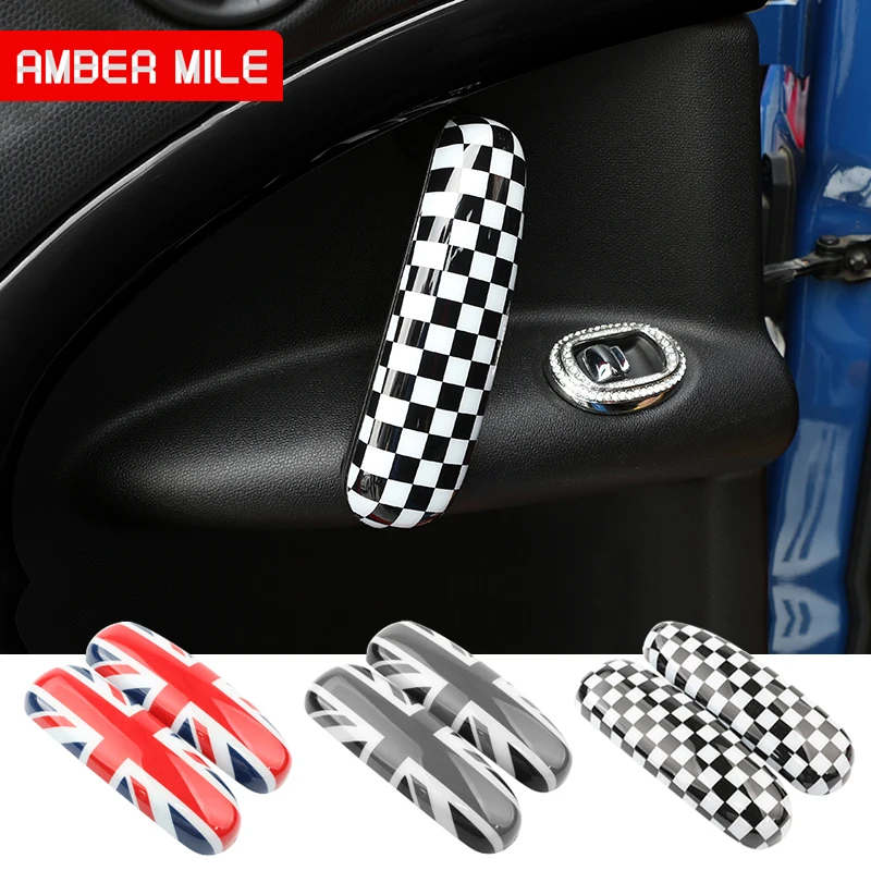 AMBERMILE 2 шт. ABS для Mini Cooper Countryman R60 аксессуары BMW накладки на ручки дверей салона