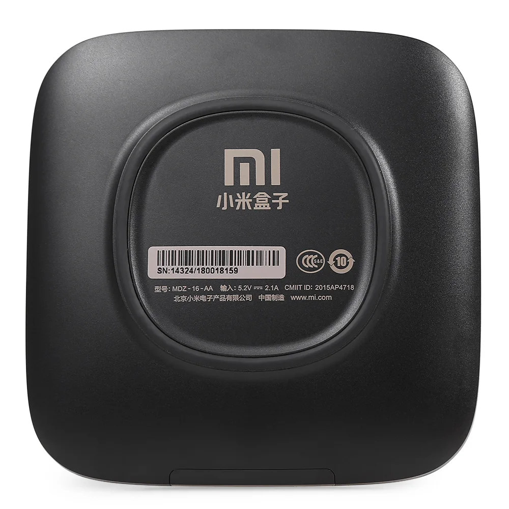 Xiaomi mi 3C ТВ коробка 4 К 64bit медиаплеер четырехъядерный Amlogic S905 ГБ rom Smart Android tv Box г 5 WiFi
