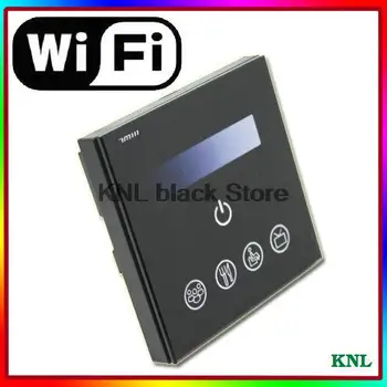 

WIFI Touch Panel Led Dimmer Switch,Wall Mount Glass Screen Led Wifi Controller Lighting Dimmer,IOS Android APP control AC90-240V