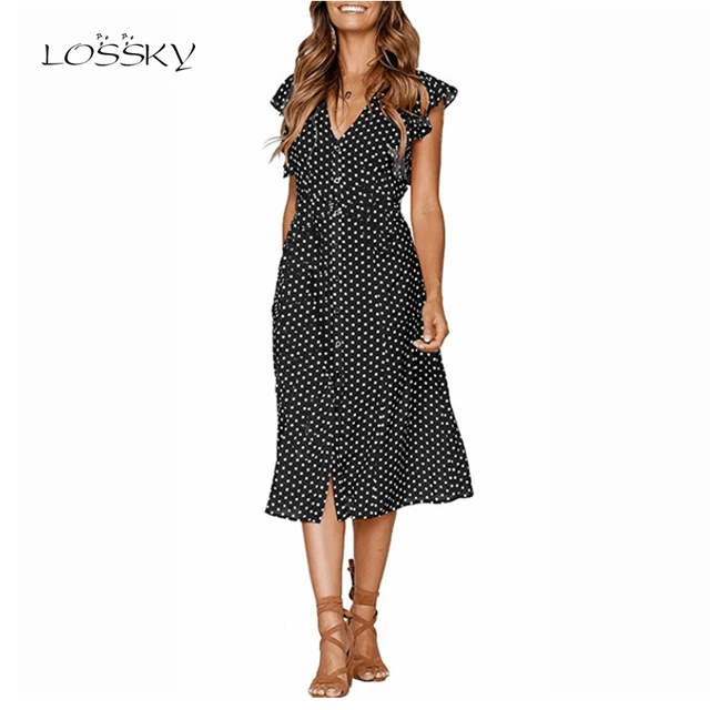 Loose Polyester Dress
