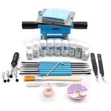 Universal Bga Reballing Kit 90Mm Aluminium Alloy Mesh Bga Reballing Station With Hand Shank Bga Universal Stencil+ 10Pc Bga