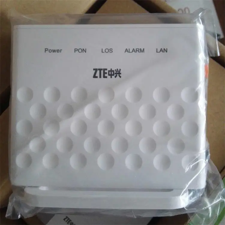 

20PCS ZXA10 F643 GPON ONU ONT FTTH SFU Router Mode FTTH FTTO with 1GE Port same function as F601 F401 F660 F612W F612 ZTE