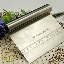 Из нержавеющей стали для пиццы Тесто Кекс скребок резак кухонные муки Кондитерские аксессуары для украшения торта инструменты