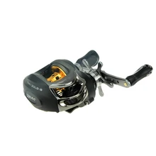 10BB 6,3: 1 Рыболовная катушка Серебристая/черная левосторонняя приманка литье 9 шариковых подшипников+ одностороннее сцепление высокая скорость Carretilha Pesca