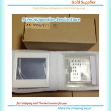 В коробке для HMI AK-035A-T 3,5 ''320x240 Сенсорная панель AK035AT AK-035A-T с программным кабелем программного обеспечения