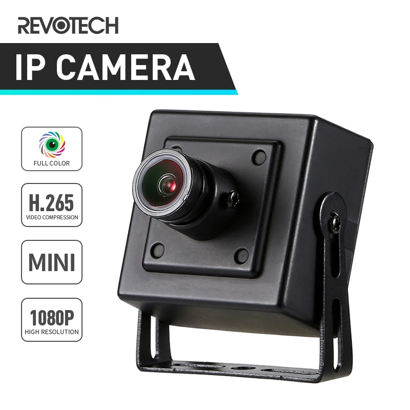 

Star Light H.265 HD 1080P IP Camera 2.0MP Mini Full Color Night Security Metal Indoor Camera ONVIF P2P IP CCTV Black Cam